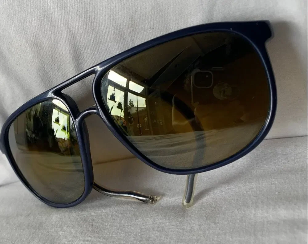 Vuarnet PX BLUE Skilynx 80’s Wrap VTG Sunglasses PARIS